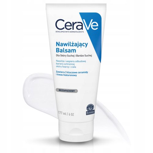 CeraVe Vlažilni Balzam za Suho in Zelo Suho Kožo, 177ml