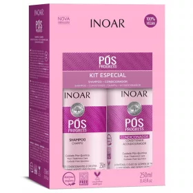   Inoar Pos Progress 2x250ml šampon + balzam po keratinskem ravnanju