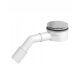 Tuš sifon Trendy 90 mm z chrome pokrovom
