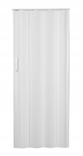 Samostoječa harmonikasta vrata ST2 bela 81 cm