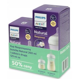   AVENT Set steklenic Natural Response SCY903/01 260 ml + SCY900/01 125 ml