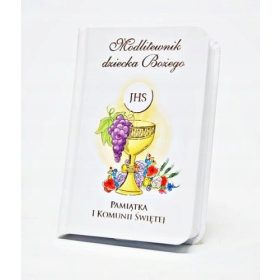 BOŽJI OTROK MOLITVEK IN OBHAJILO, BEL + KOVČEK