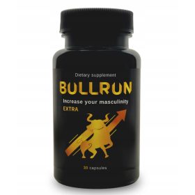   Revitalizacijske Kapsule BullRun za Moške - Izboljšanje Spolne Učinkovitosti