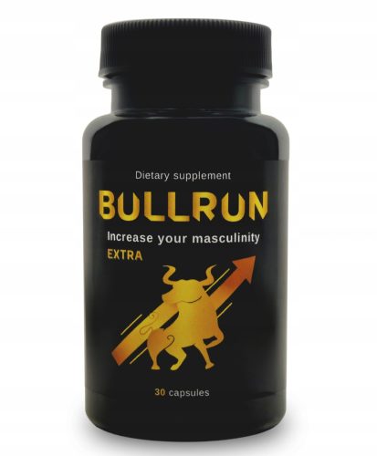 Revitalizacijske Kapsule BullRun za Moške - Izboljšanje Spolne Učinkovitosti