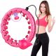  Hula hoop s kroglicami 120 cm roza in vijola
