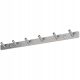 INOX OBESAL ZA BRISAČE "BIKO 6" S ŠESTIMI KAVLJI ZA MONTAŽO NA STENO, 46CM, MASIVEN