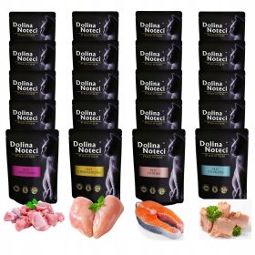   Dolina Noteci Premium mokra hrana za mačke - mešanica 4 okusov 85g x 20