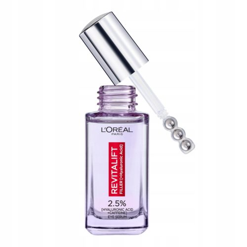 L'Oreal Paris Revitalift Filler serum za oči s hialuronsko kislino in kofeinom 20 ml