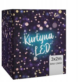 Kurtina USB 200 LED 3x2 - Hladno Bela + Daljinski