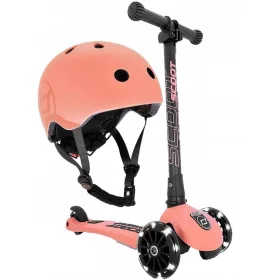   SCOOTANDRIDE Highwaykick 3 LED Hulajnoga skladana s svecocimi kolesi 3+ Peach