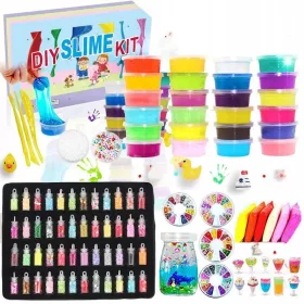 VELIKI KOMPLET ZA IZDELAVO SLIME GLUES XXXL DIY PASTE