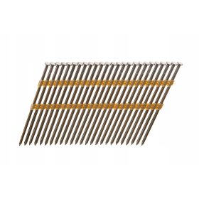 Gladki črni žeblji Xylon 3,8x130 mm s plastiko 1500 kosov