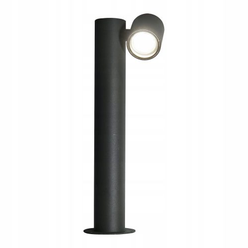 Okrogli vrtni svetilni steber GU10 PINO 44cm IP44 črne barve