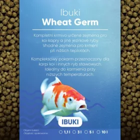 Ibuki premium pšenični kalčki 6 mm 3 l hrana za ribe