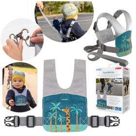 Varovalni pas za otroke, REER jermen in povodec, večbarven