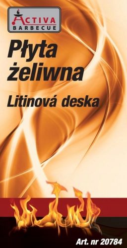  Litoželezna žar plošča ACTIVA 20784