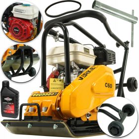   ZAGĘSZCZARKA JEDNOKIERUNKOWA VERKE C60 - SILNIK 6,5 KM, WAGA 72 KG + OLEJ BRIGGS & STRATTON