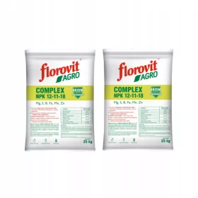   Večkomponentno gnojilo Florovit Agro Complex NPK 12-11-18 2x25 kg