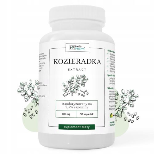 Kozieradka 600mg Ekstrakt - Naravni Dodatek za Zdravje
