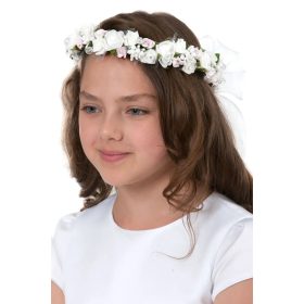   Realističen obhajilni venec s kristali za prvo obhajilo WK09