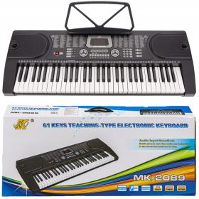   MEIKE Tipkovnica za otroke MK-2089 z notnim stojalom in 61 tipkami