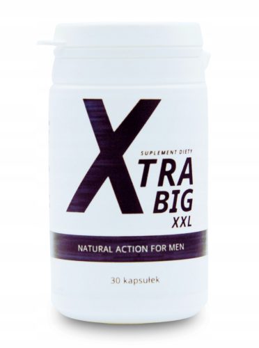  XtraBig - Naravni Prehranski Dodatek za Moške za Izboljšanje Spolne Moči 