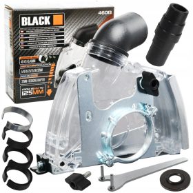    Črna zaščitna folija za kotne brusilnike 46013 za 115-125 mm