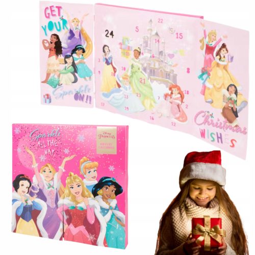  Disneyjev adventni koledar princes s kozmetiko