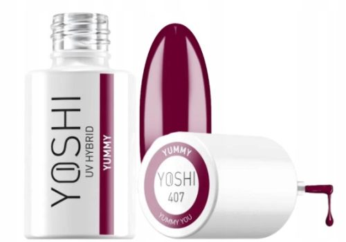 YOSHI Profesionalni UV Hibridni Lak Yummy 407 - 6 ml