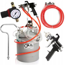 BARVANJE AGREGAT MALARSKI ZBIORNIK CIŠNJNI POSODA 4 BAR 8L