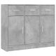 Komoda sive barve VidaXL 823012 91 x 28 x 75 cm | Klasika in funkcionalnost združeni v enem! Ta elegantna komoda v sivi barvi betona bo popoln dodatek za vaš dom. Izdelana je iz trpežnega materiala dr
