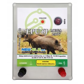   Omrežni električar ZAPEČATI EPU 6J MEGA 230V za učinkovito ograjevanje vašega premoženja