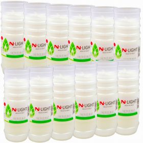 12 KOS VLOŽKI ZA SVEČE PARAFIN 7 DNI 168 UR