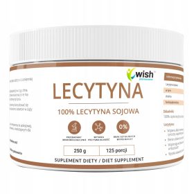   100% Sojina Lecitin v Prahu, 250g - WISH PHARMACEUTICAL®: Izboljšajte spomin in koncentracijo