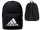 portni nahrbtnik Adidas Classic Badge of Sport s tremi črtami, črn