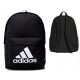 portni nahrbtnik Adidas Classic Badge of Sport s tremi črtami, črn