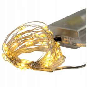 Lučke za Božično Drevo LED Topla Svetloba 10 Kosov 200 cm