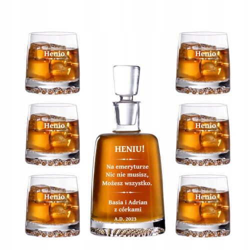 Whisky set Krosno Fjord 0,95 l