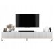 TV komoda Glamour Lux, mat bela, 300 cm