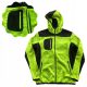 Topla zaščitna softshell rumena pletenina 3XL