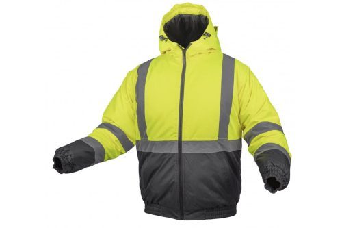 Okrasna zimska delovna jakna XL v barvi OKER