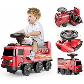 JEZDEČ WALKER 2v1 TOBOGAN za NOSILCE z zvoki in lučmi