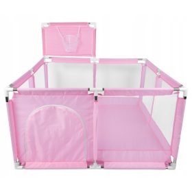 VIGO OTROŠKA PISALNICA SUHI BAZEN Z ROZA KOŠARCO