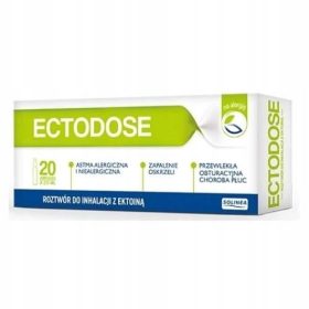 ECTODOSE inhalacijska raztopina - 20 ampul x 2,5 ml