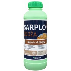   Slovenian name: Sarplon tekoče dušikovo gnojilo za žita 10l + 2l

SEO-optimized description: Sarplon Zrnja je večkomponentno, uravnoteženo gnojilo namenjeno listnemu gnojenju ozimih in jarih žit. Zago