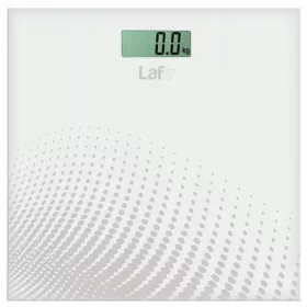    Lafe WLS001.1 kopalniška tehtnica max 150 kg LCD Glass Tara 30x30 cm Bela