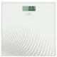  Lafe WLS001.1 kopalniška tehtnica max 150 kg LCD Glass Tara 30x30 cm Bela