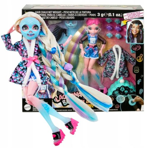 Lutka Monster High Lagoona Blue Dnevni SPA Komplet s Modnimi Dodatki 29 cm