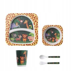 Zestaw bambusove posode za otroke CHI CHI