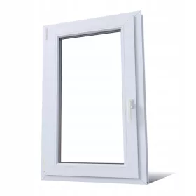 OKNO PVC 40 X 60 / 400 X 600 SLOVENSKI LEVIH BELIH OKEN 24H